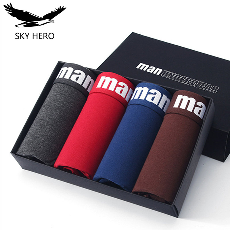 Multi Pack Underwear - 4 Cái/lốc Nam Quần Lót Cotton