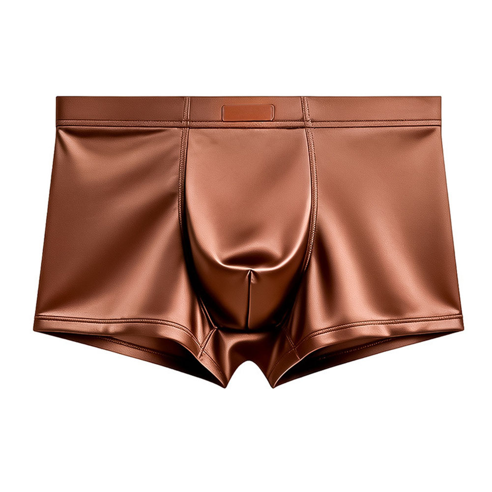 Men Ice Silk Satin-like Boxer  - đánh giá và giá Trunk Breathable Men