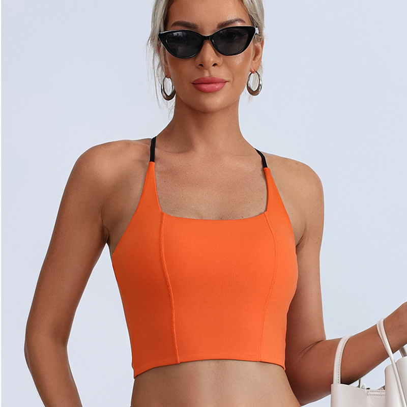 Strap Yoga Tank Top With Beaut - đánh giá và giá Suspender Tank Top