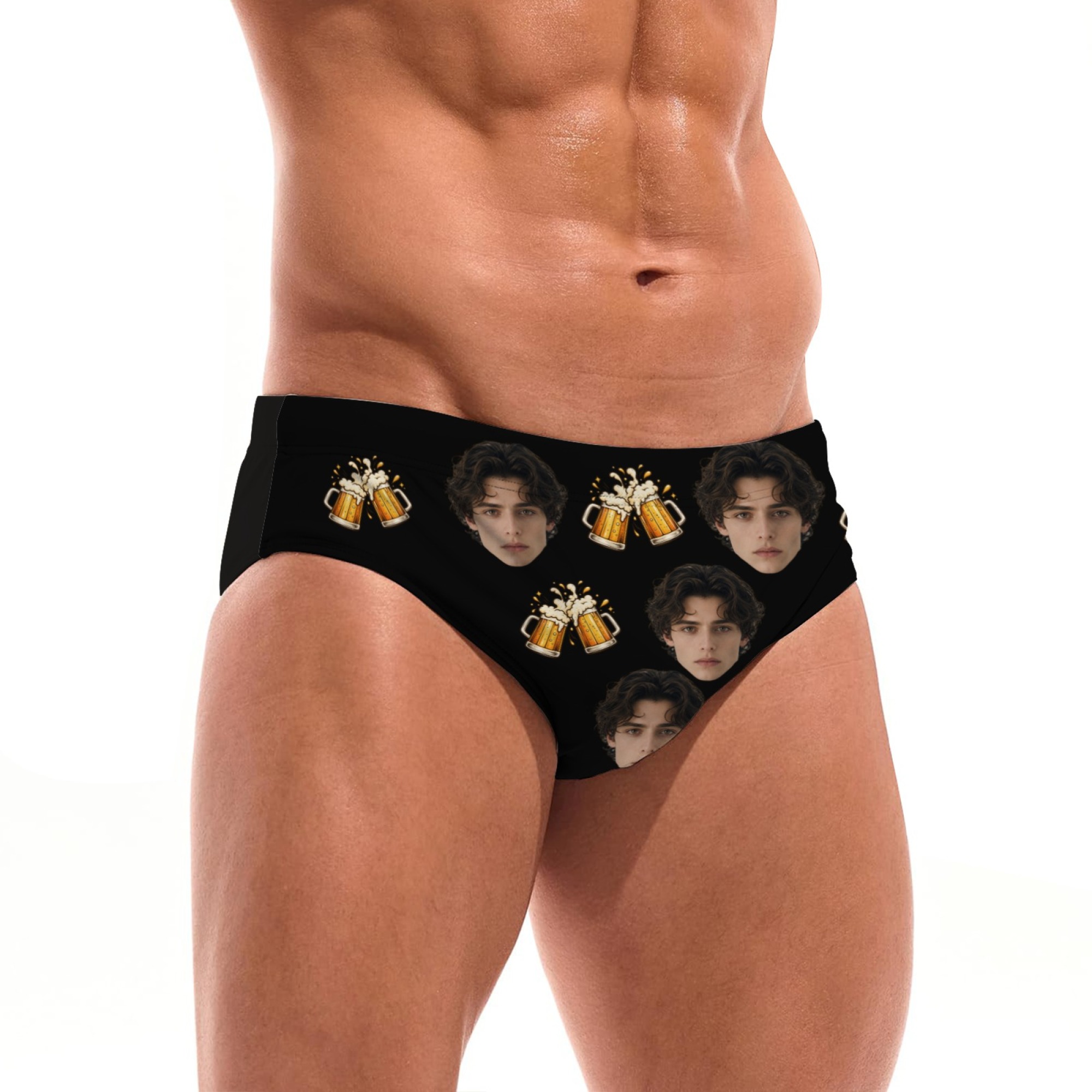 Personalized Face Photo Beer P - đánh giá và giá Trunk Breathable Men