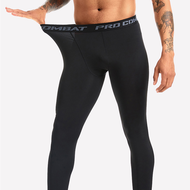 1 Pcs Men's Solid Color Compre - đánh giá và giá Compression Long Pant