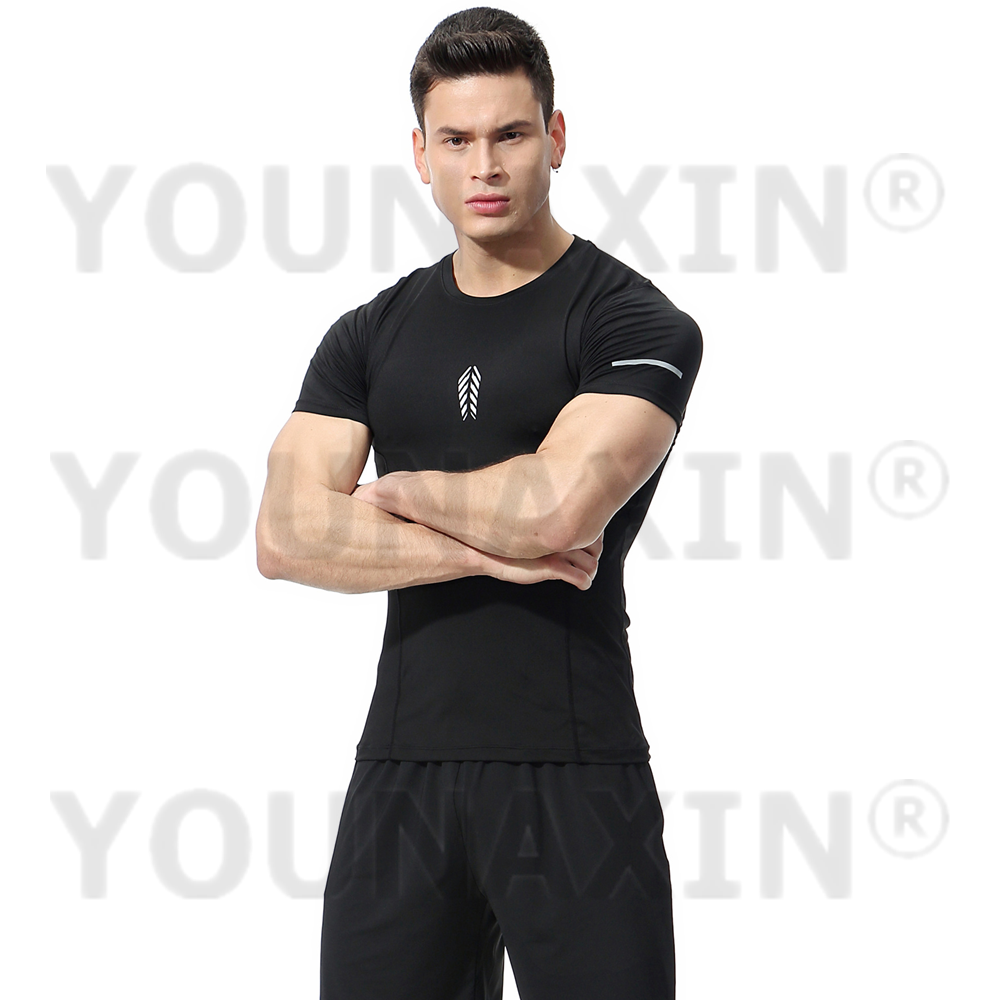 Men's Short Sleeves T-Shirt Gy - đánh giá và giá T Shirt Tight Fit