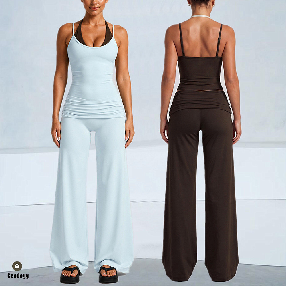 Pad Women Block Dot Halter Dou - đánh giá và giá Suspender Tank Top
