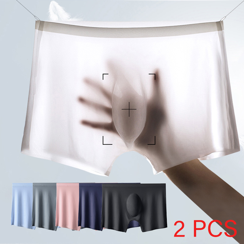 2 Pcs/Lot Men's Ultra-thin Pan - đánh giá và giá Multi Pack Underwear